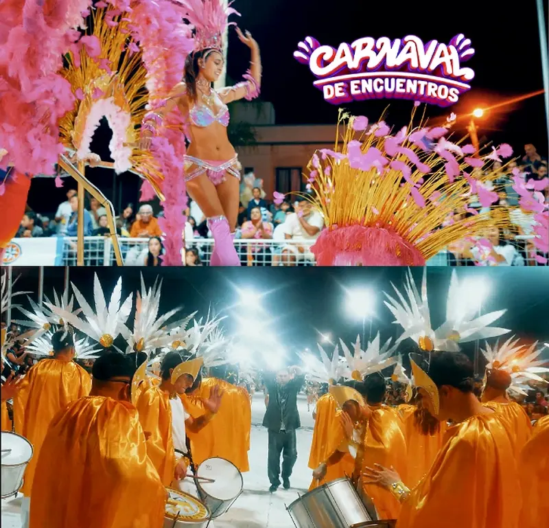 Gran cierre del Carnaval de Encuentros en Villaguay