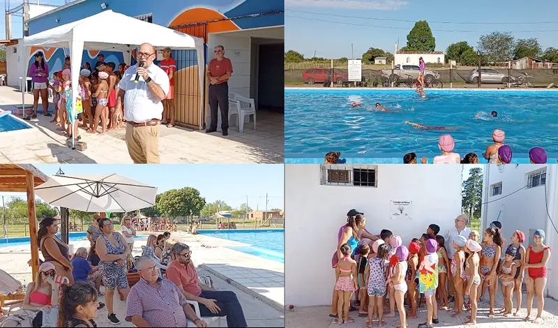 Hist�rica jornada en Sajaroff con el cierre de la colonia de vacaciones