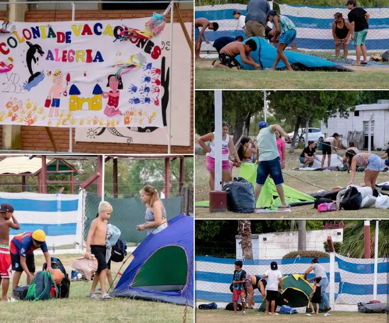 Cierre de la colonia de vacaciones en Villa Dom�nguez