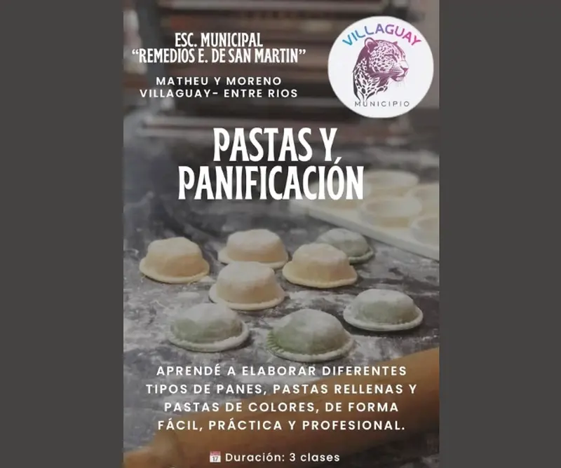 Curso de pastas y panificaci�n