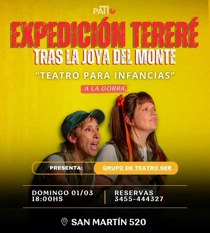 Expedici�n Terer�: Tras la joya del monte, se presenta en El Patio