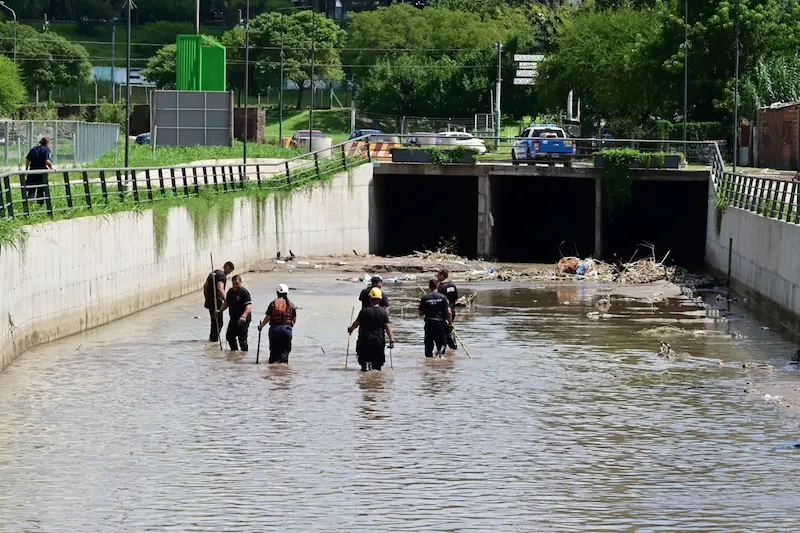 Amplio despliegue de la Polic�a de Entre R�os permiti� el hallazgo de las dos personas buscadas en Paran�