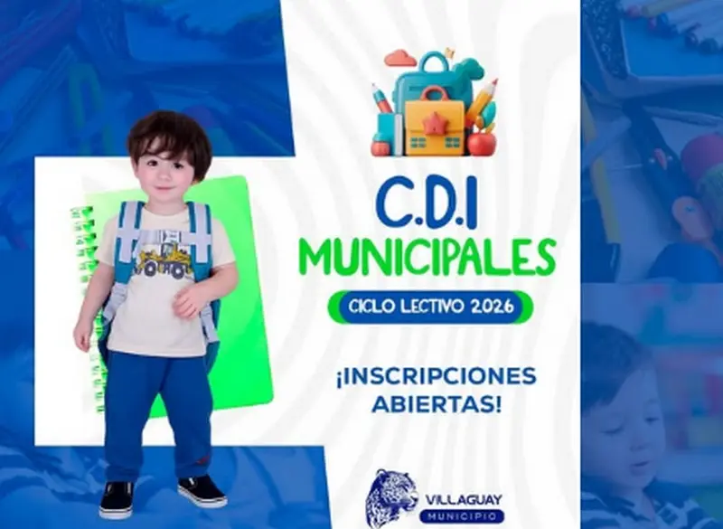 Ciclo Lectivo 2026: Inscripciones abiertas en los CDI municipales