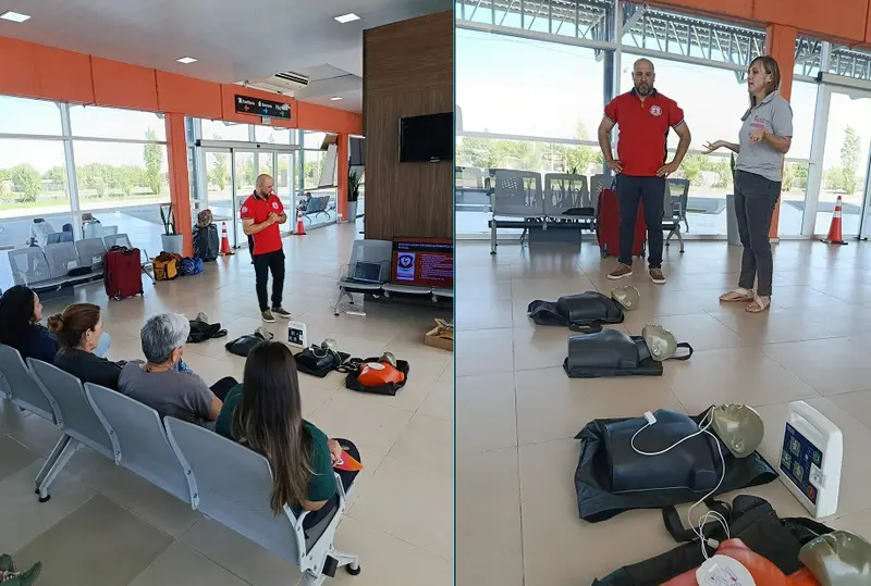 CAPACITACIONES QUE SALVAN VIDAS: JORNADA DE R.C.P. Y USO ADECUADO DEL D.E.A.