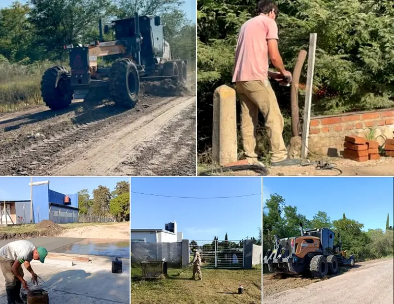 Personal municipal avanza con trabajos en la ciudad