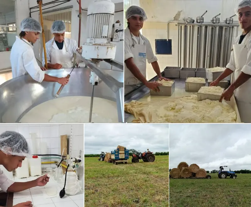 Alumnos de 7mo. a�o de la Escuela Agrot�cnica Urquiza realizaron pasant�as