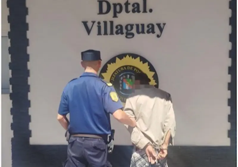 Fue aprehendido por amenazas