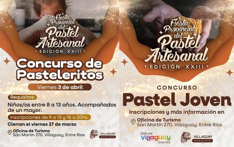 �ltimo d�a de inscripci�n para los concursos PASTELERITOS y PASTEL JOVEN