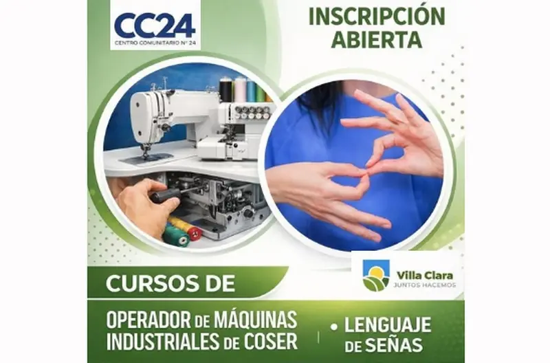 Inscripci�n abierta a Cursos del Centro 24 en Villa Clara