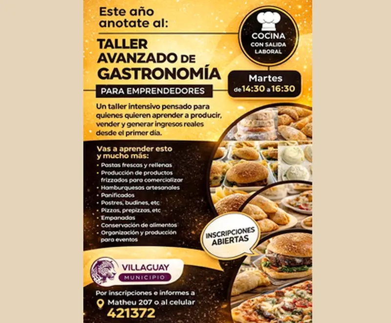 Taller avanzado de gastronom�a