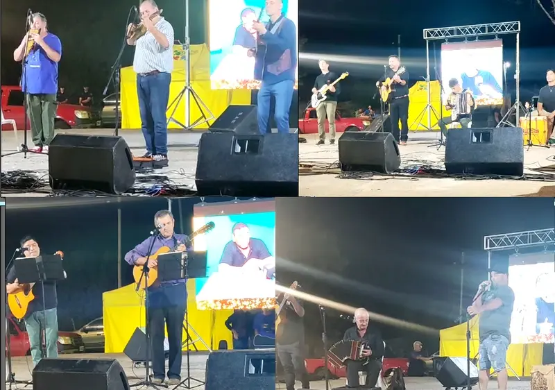 Municipalidad de Villa Dom�nguez record� en homenaje a Walter Manuel Godoy