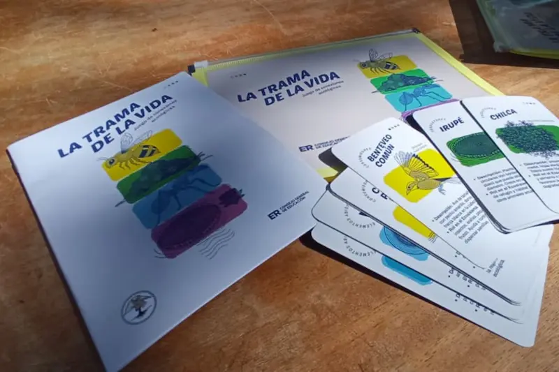 El CGE entreg� materiales l�dicos sobre ambiente en escuelas entrerrianas