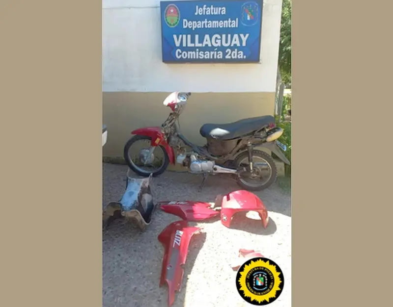Secuestran moto que fue robada a una mujer