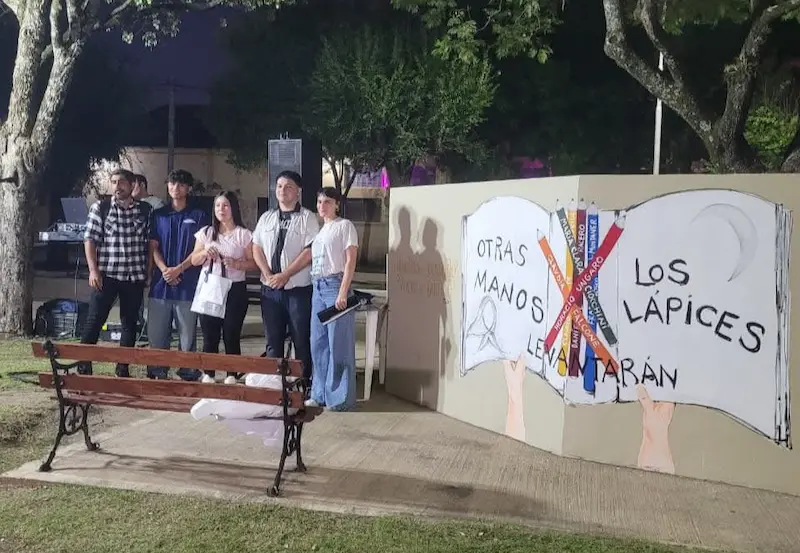 SE INAUGUR� EL MURAL HUELLAS DE MEMORIA, VOCES DE FUTURO�
