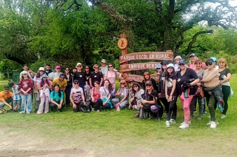 El Parque Berduc promueve la recuperaci�n de ambientes naturales invadidos por plantas ex�ticas
