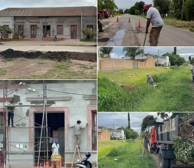 El personal municipal realiz� trabajos de mantenimiento en distintos puntos de la ciudad
