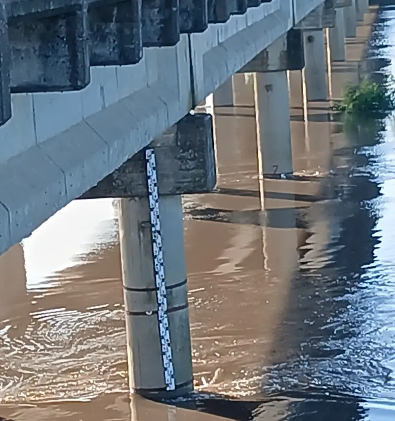 El arroyo Villaguay subi� a 6,90m