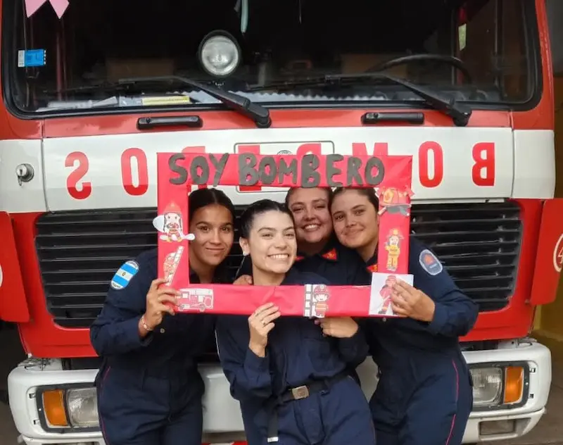 Se suman nuevas bomberas voluntarias al cuartel de Villaguay