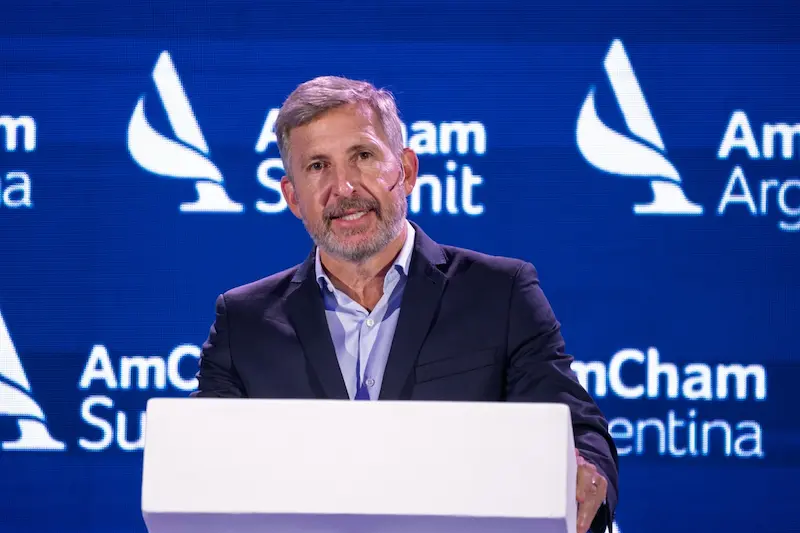 Frigerio expuso la visi�n estrat�gica de Entre R�os en el debate federal de AmCham