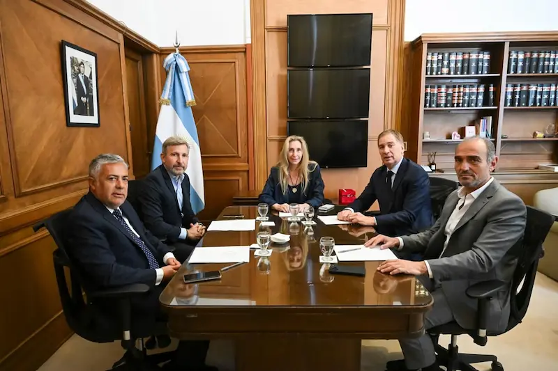 Frigerio se reuni� con Karina Milei para avanzar en obras en rutas nacionales