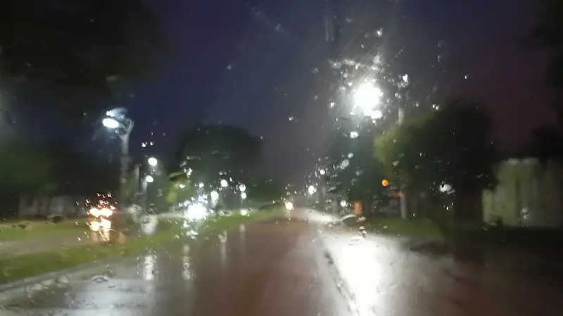 Ya van m�s de 60 mm de lluvia en Villaguay 