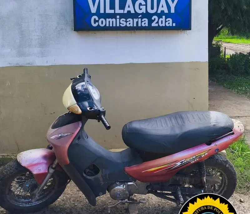 Otra moto recuperada en r�pida respuesta policial