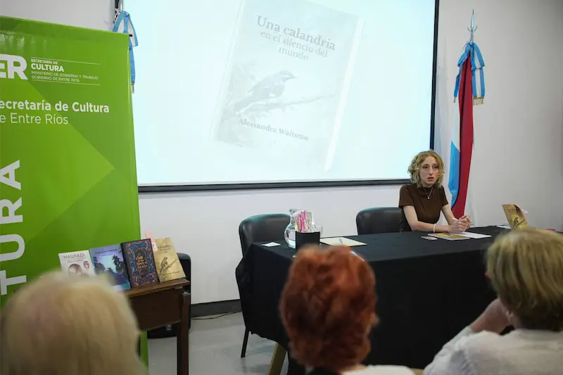 Presentaron en el Museo Casa de Gobierno una nueva novela de Alessandra Waitomo