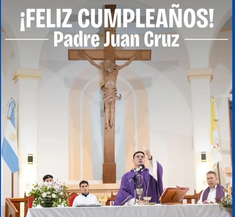 El Padre Juan Cruz Hern�ndez cumple a�os