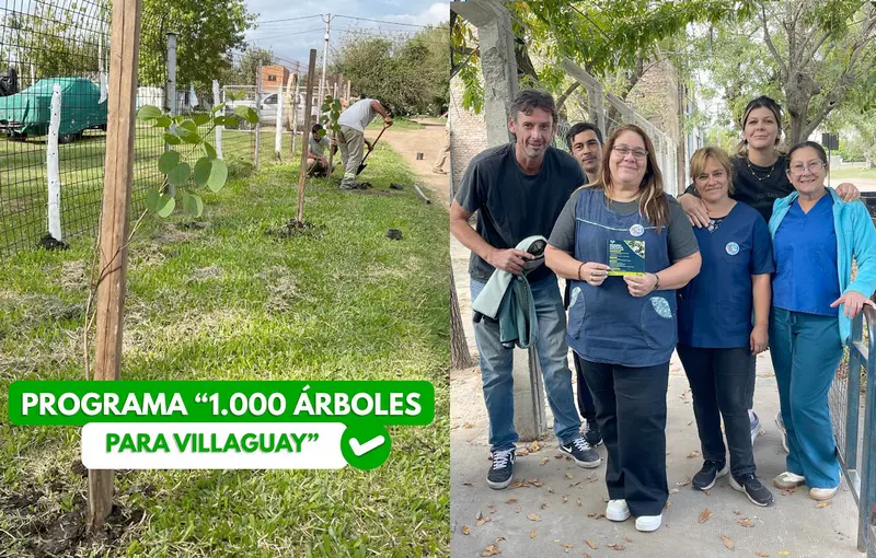 Se contin�a desarrollando el programa 1.000 �rboles para Villaguay
