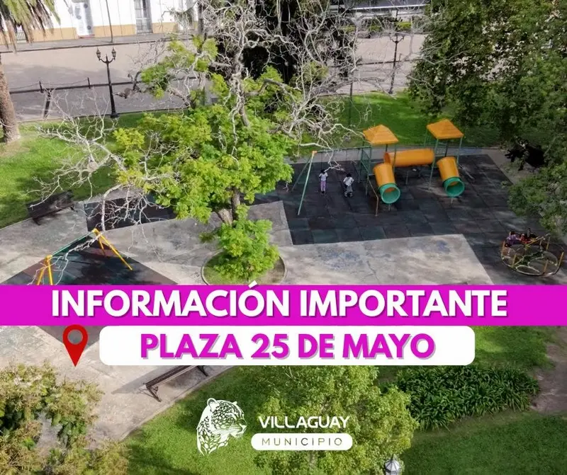 Proceso de renovaci�n integral del sector l�dico en plaza 25 de Mayo