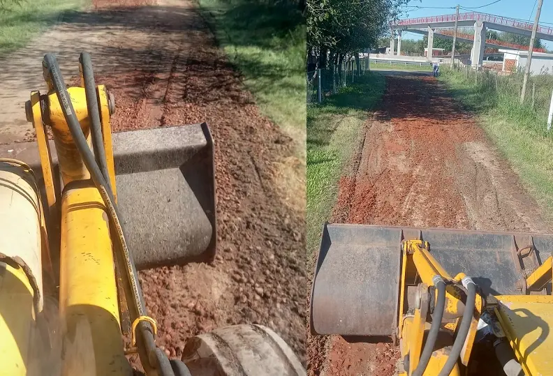 La Comuna de Paso de la Laguna compr� ripio para mantenimiento y mejora de calles