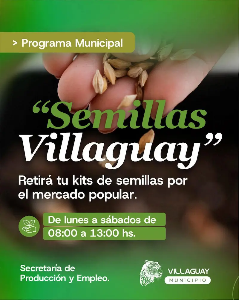 SEMILLAS VILLAGUAY: cultivamos futuro entre todos