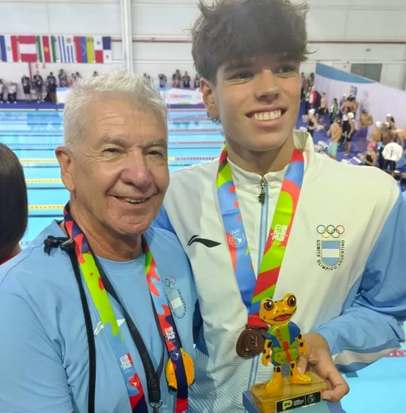 Thiago Pizzini Paz participo en los juegos Odesur de Panam� obteniendo 2 medallas