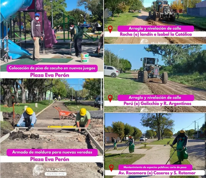 Semana a todo trabajo en Villaguay