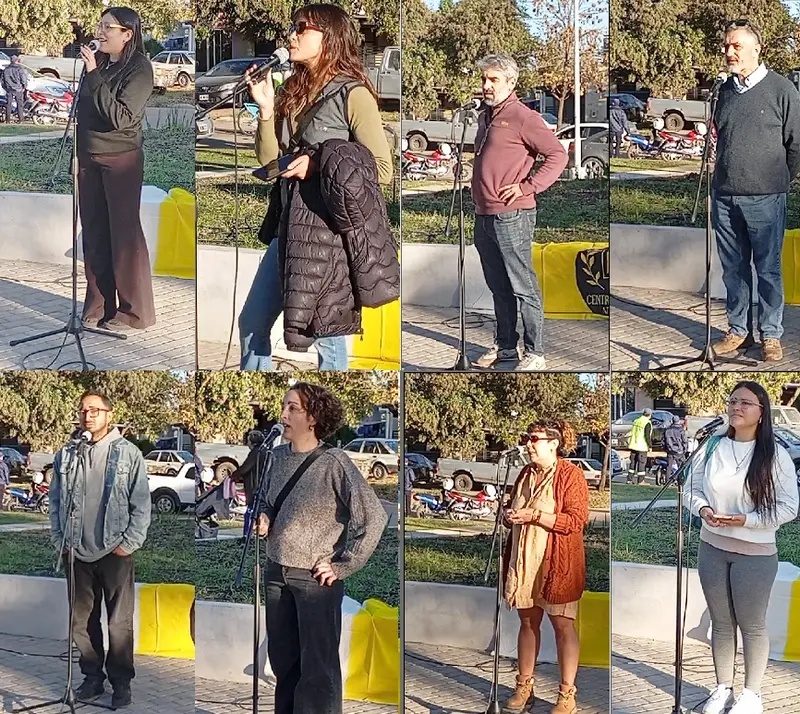Por Ceferino Azambuyo. Contundentes palabras de apoyo a la Universidad P�blica en Villaguay