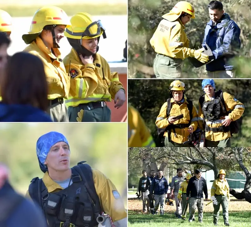 Capacitaci�n en incendios forestales