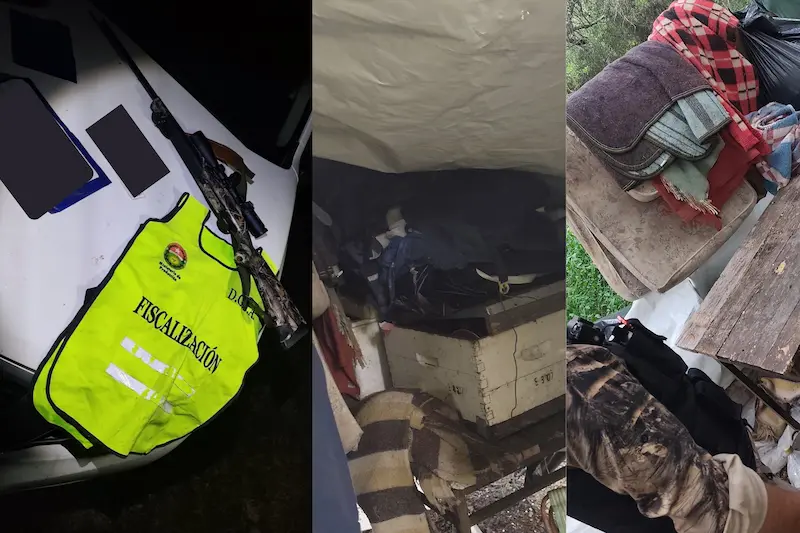 Se realiz� un procedimiento por caza ilegal en un �rea protegida de la provincia