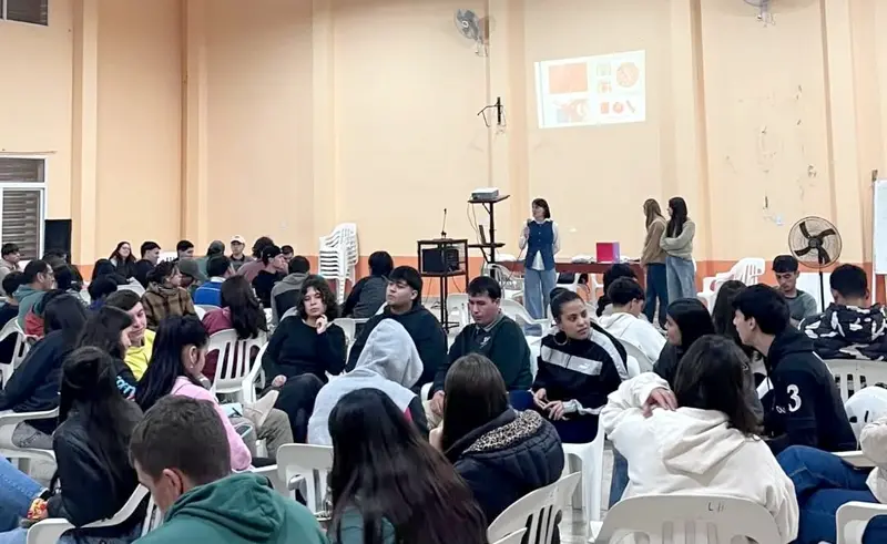 Charla- taller Salud sexual y derechos, en la ESJA N�1 Leopoldo Herrera