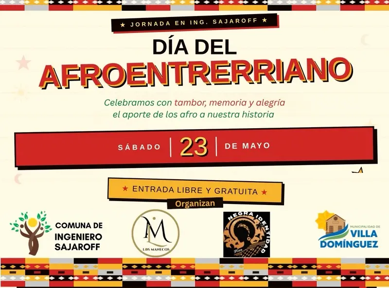 Actividades por el D�a del Afroentrerriano y de la Cultura Afrolitorale�a 