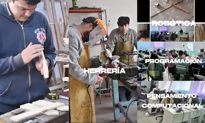 Una recorrida por la escuela Municipal de Artes y Oficios Rogelio Mart�nez