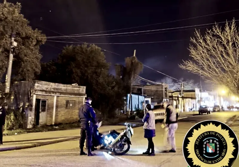 Detuvieron un joven por infracci�n por conducci�n temeraria, resistencia a la autoridad y lesiones