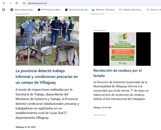 Por Ceferino Azambuyo. El trabajo es servicio, pero en condiciones legales