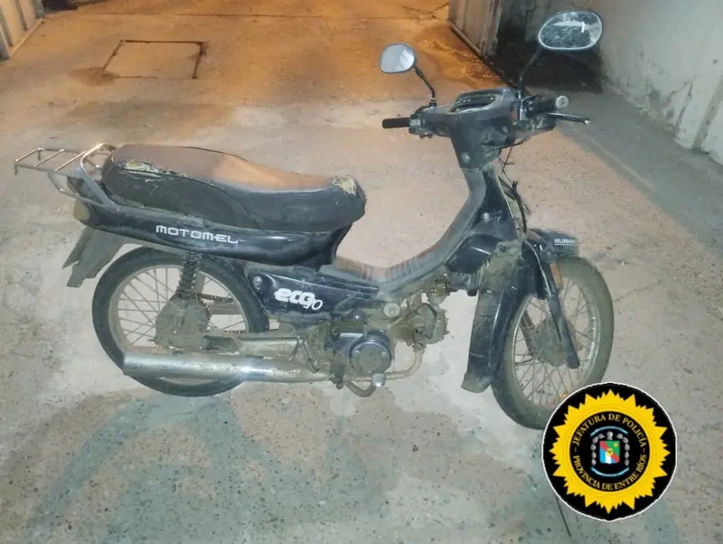 La investigaci�n policial permit�o recuperar una moto robada