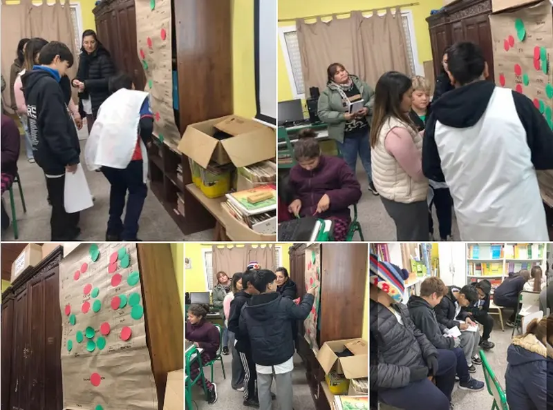 Construyendo una Escuela para Todos: Taller reflexivo con los alumnos de 6to. grado de la Escuela Primaria de Villa Dom�nguez