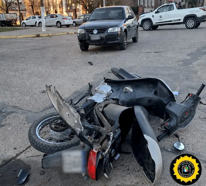 Accidente con una mujer con lesiones graves en Herrera y Goyena