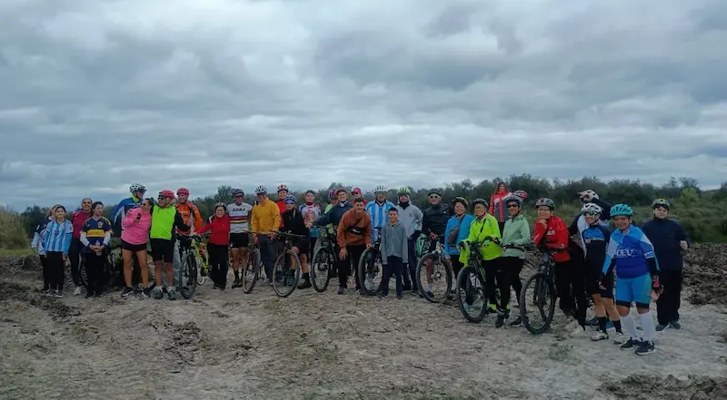 Exitoso recorrido de cicloturismo en Villaguay 