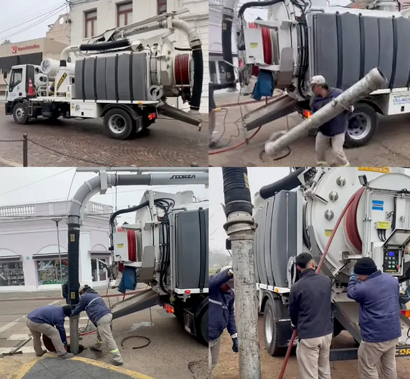 El Director de Obras Sanitarias explic� la funci�n de los desobstructores