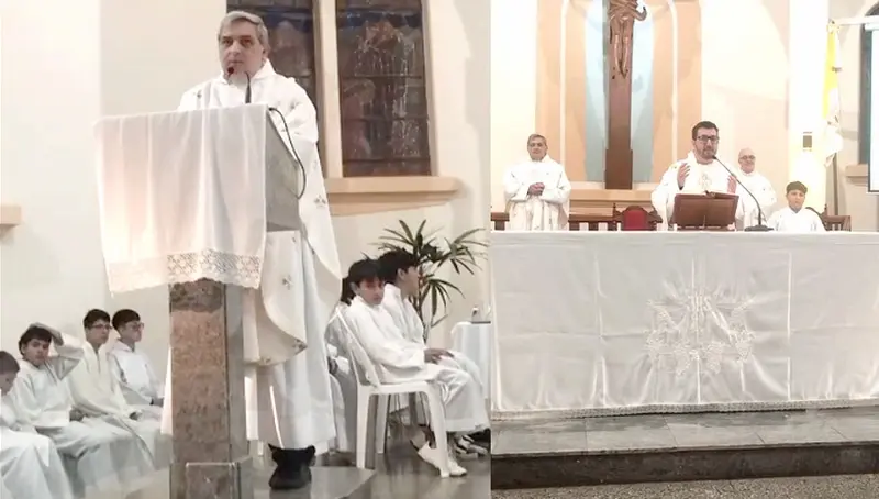 Asumi� el nuevo vicario de la Parroquia Inmaculada Concepci�n de Villaguay