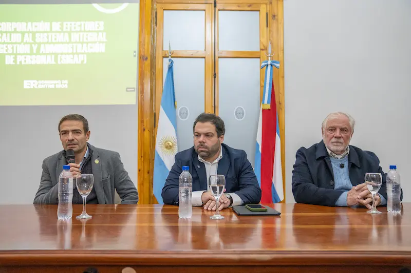 Efectores de Salud de Entre R�os se incorporan al Sistema de Gesti�n y Administraci�n de Personal