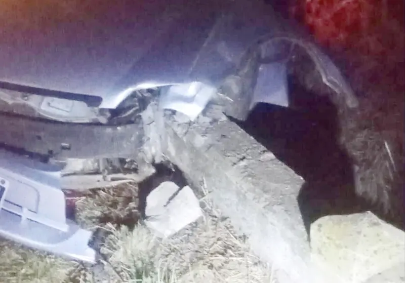 Una persona sufri� lesiones por accidente en ruta 130